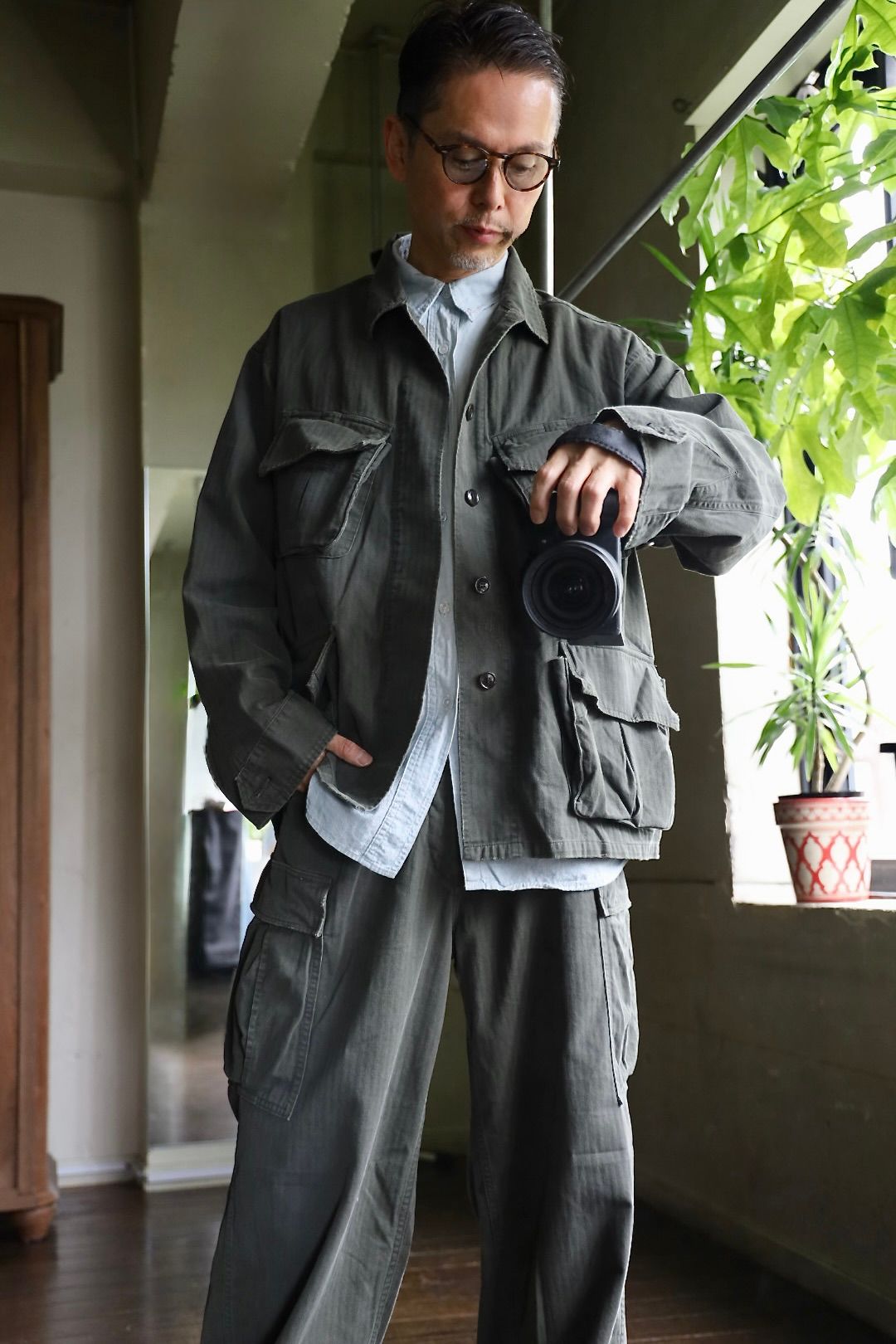 A.PRESSE - アプレッセ 2025 STYLE2 ジャケット Vintage US Army