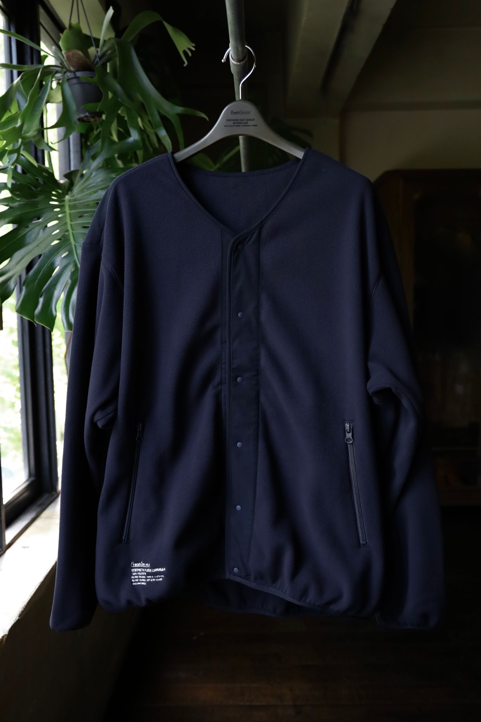 FreshService - フレッシュサービス SYNTHETIC FLEECE CARDIGAN(FSC243