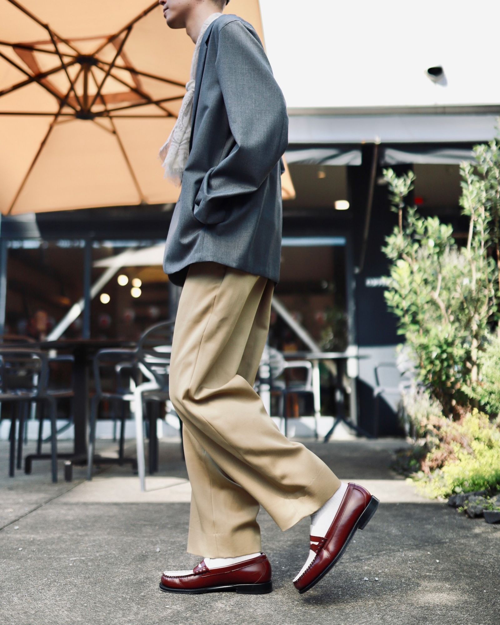 A.PRESSE - アプレッセ23AW パンツ Vintage Wool Trousers (23AAP-04