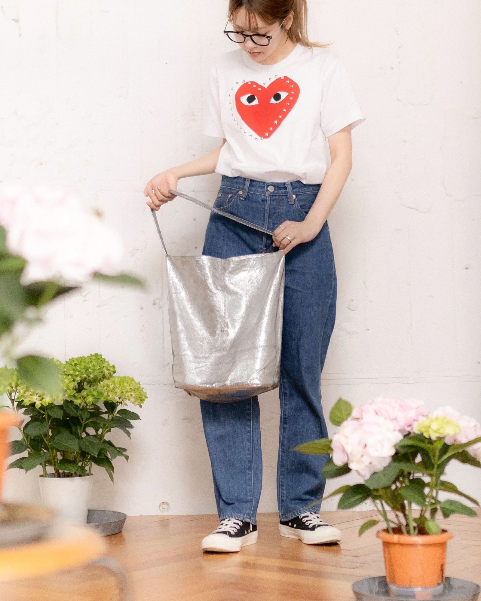 Morphée - Morphee / モルフェトートバッグ CYLINDER M(CYM -SIL