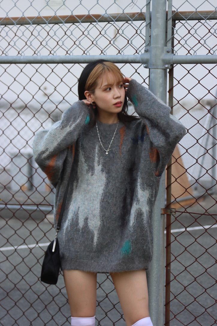 YOKE 22AW STILL JACQUARD CREWNECK style 2022.8.31 | 2721 | MARK