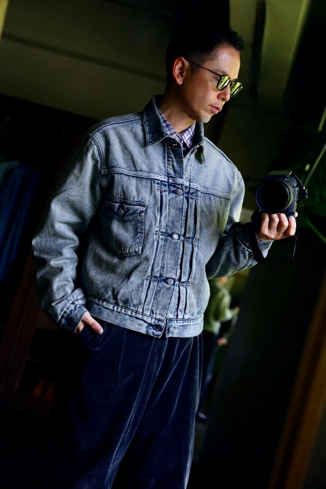 BOWWOW - BOW WOW バウワウ BLANKET LINED DENIM JK AGING(BW242-BLDJA