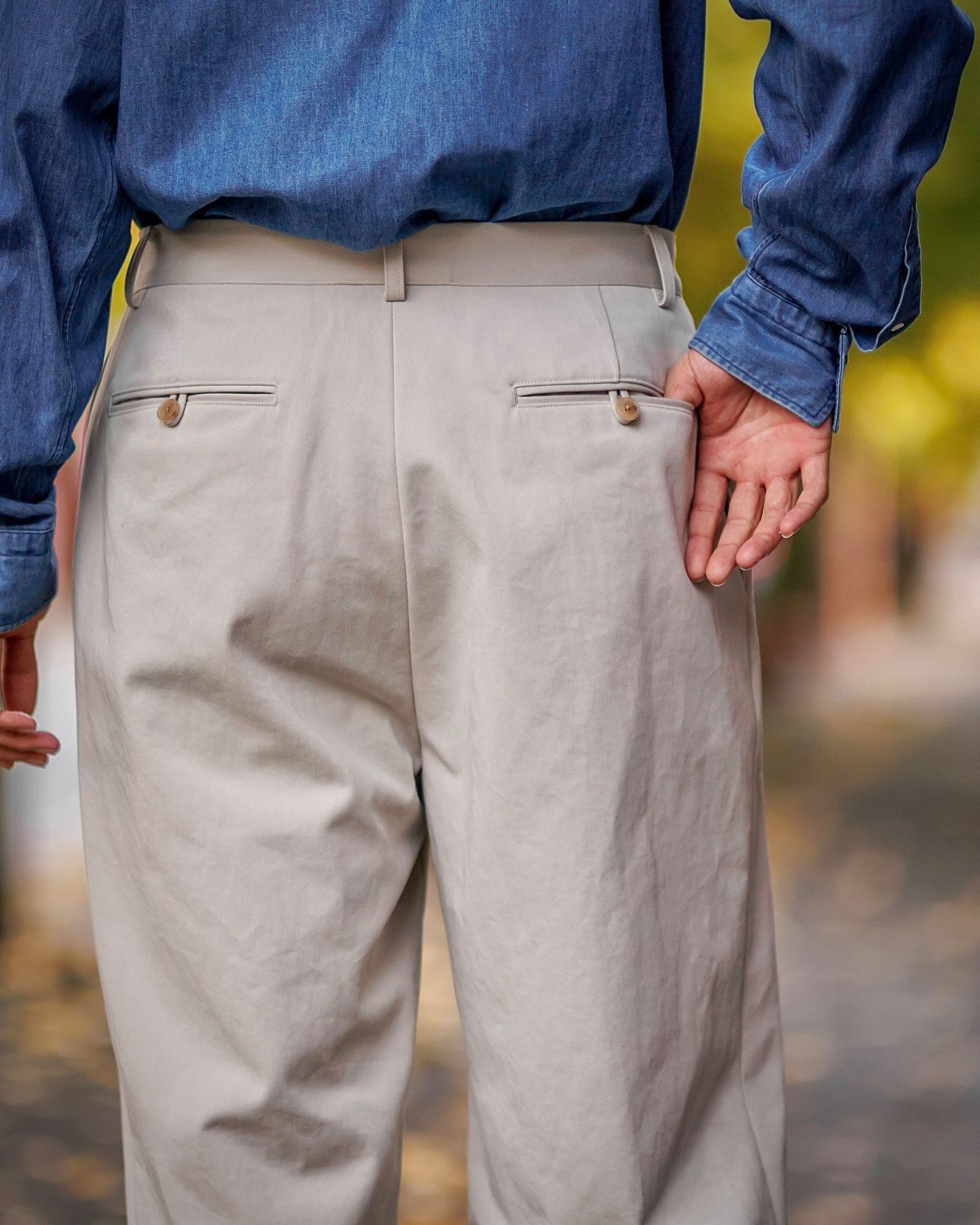 A.PRESSE - アプレッセ Type.3 Chino Trousers(25SAP-04-16H)ECRU☆11