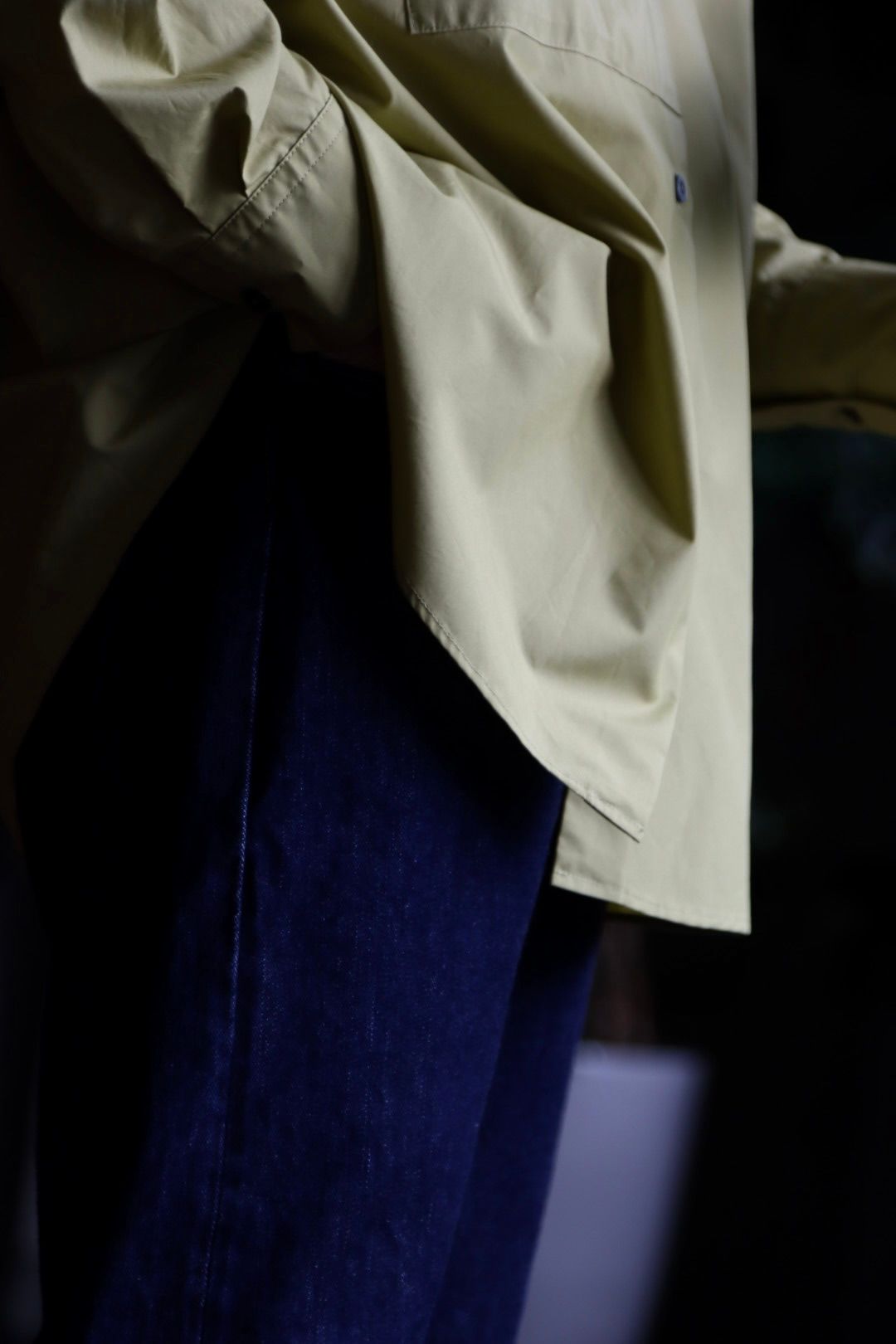 YOKE 22AW OVERSIZED BIG POCKET SHIRT YELLOWスタイル | 2549 | MARK