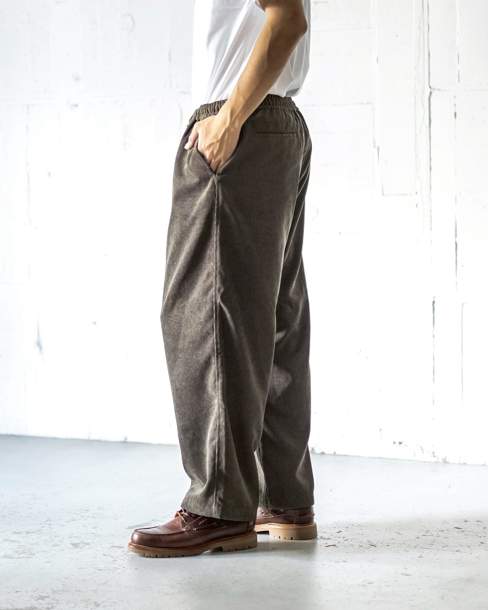 DAIWA PIER39 - DAIWA PIER39 25FW TECH EASY TROUSERS CORDUROY(BP