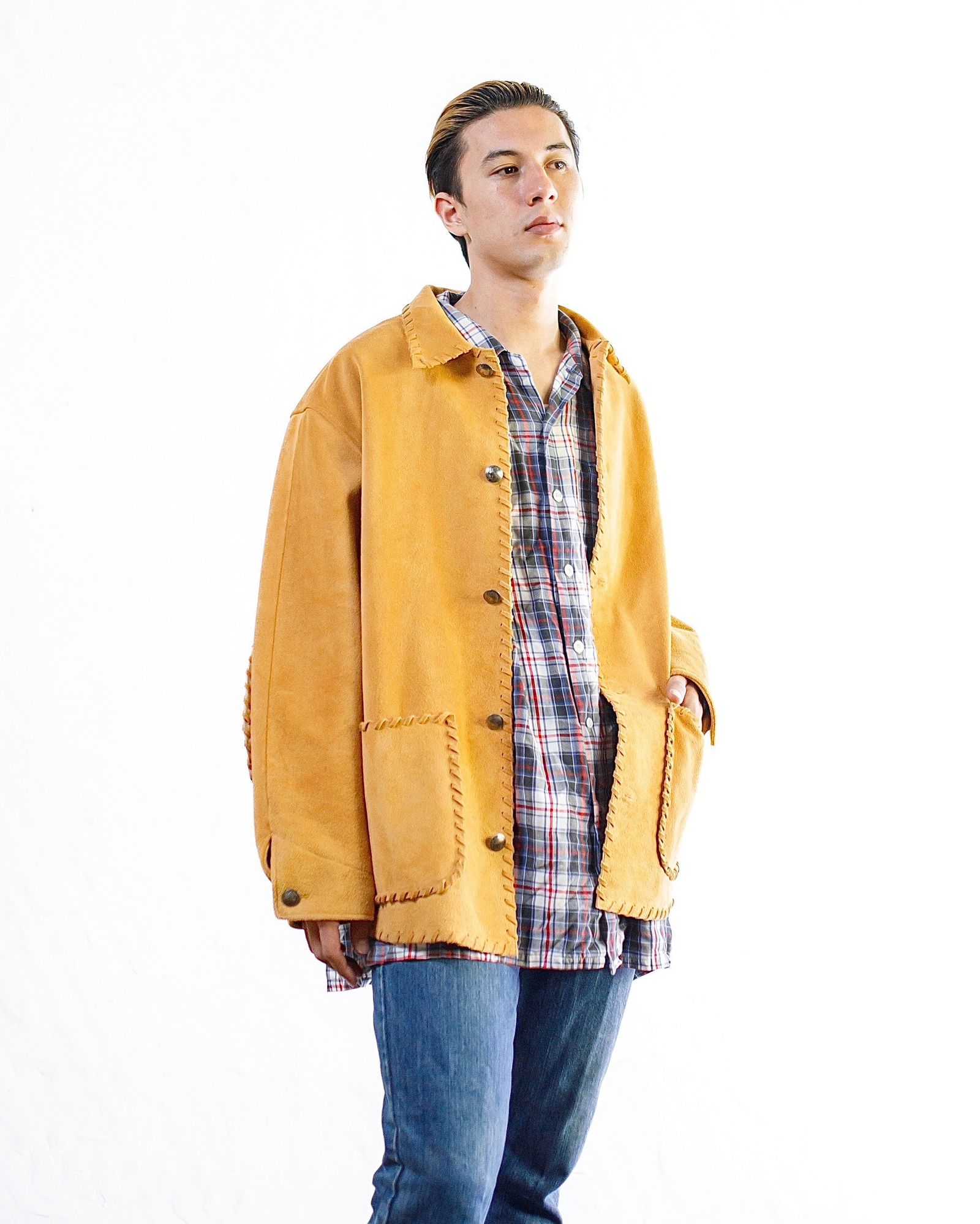 BOW WOW WOVEN SUEDE COVERALL ミックススタイル！ | 5836 | MARK