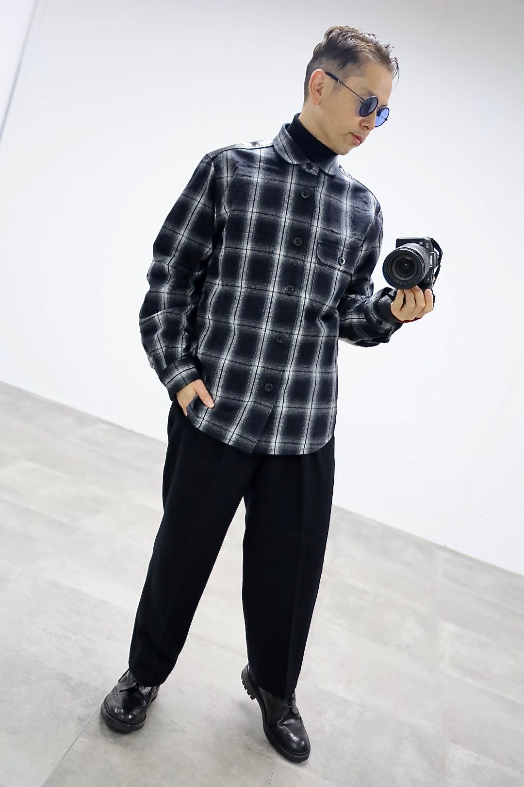 JUNYA WATANABE MAN - ジュンヤワタナベマン 25AW 綿フランネル