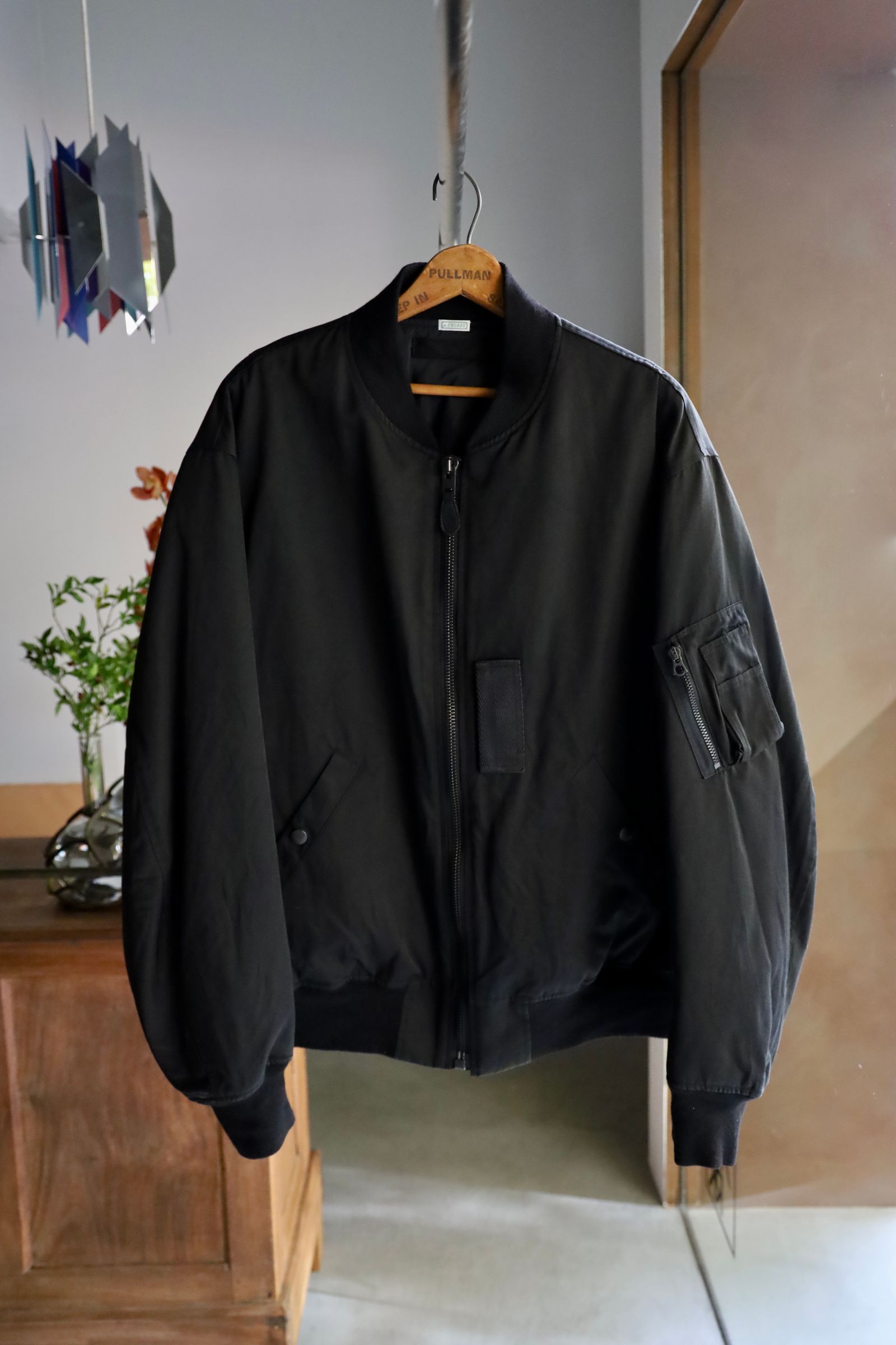 A.PRESSE - アプレッセ Vintage Silk Flight Jacket(25SAP-01-15H