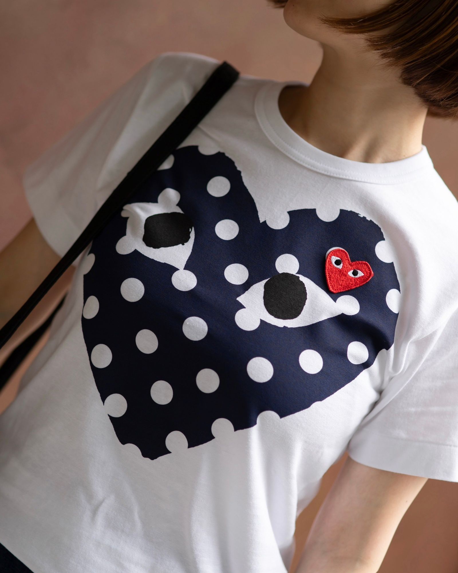 PLAY COMME des GARCONS ポルカドットTシャツstyle.2024.06.03 | 4853