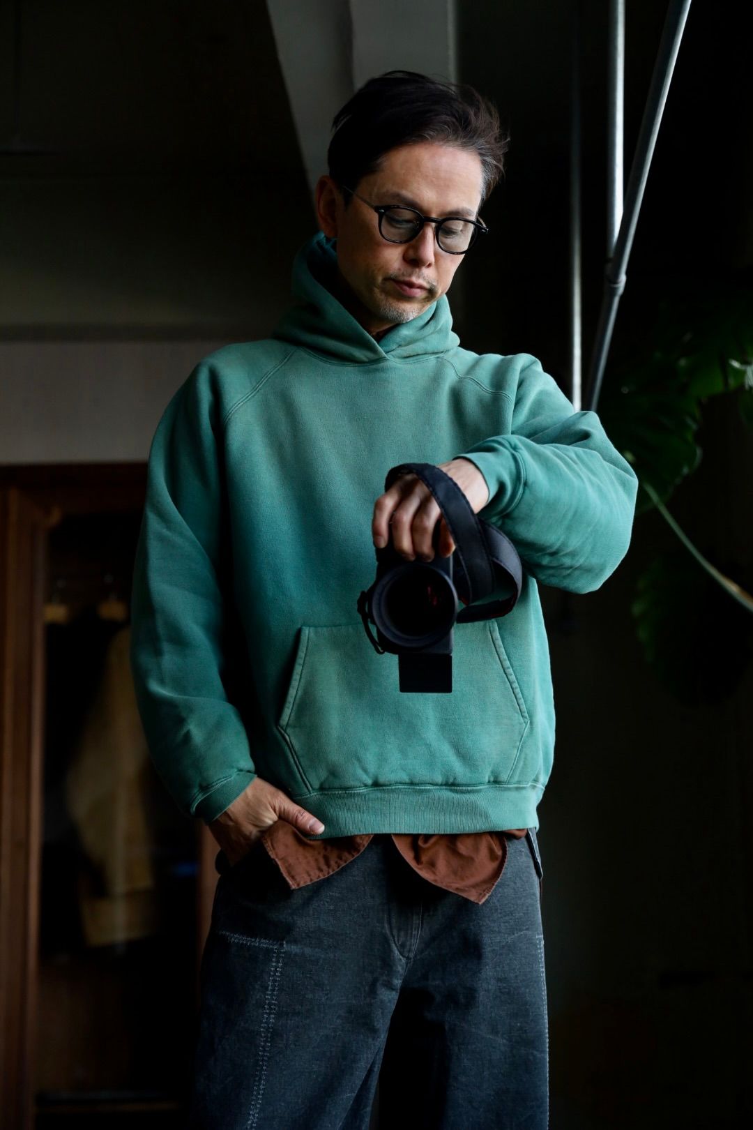 A.PRESSE - アプレッセ Vintage Sweat Hoodie(25SAP-05-06K)GREEN | MARK