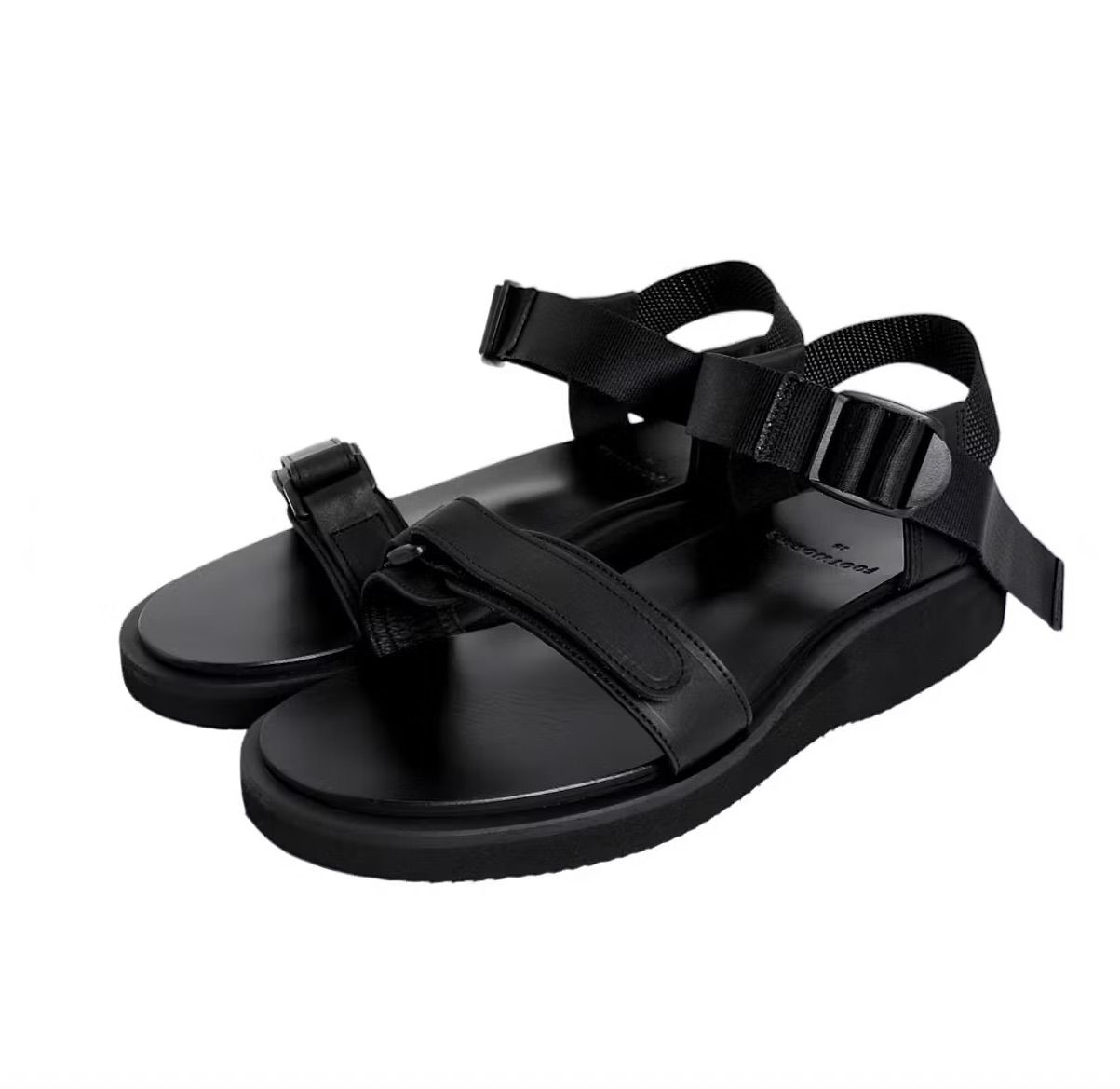 FOOTWORKS - FOOTWORKSフットワークス New Sandals with Velcro Straps