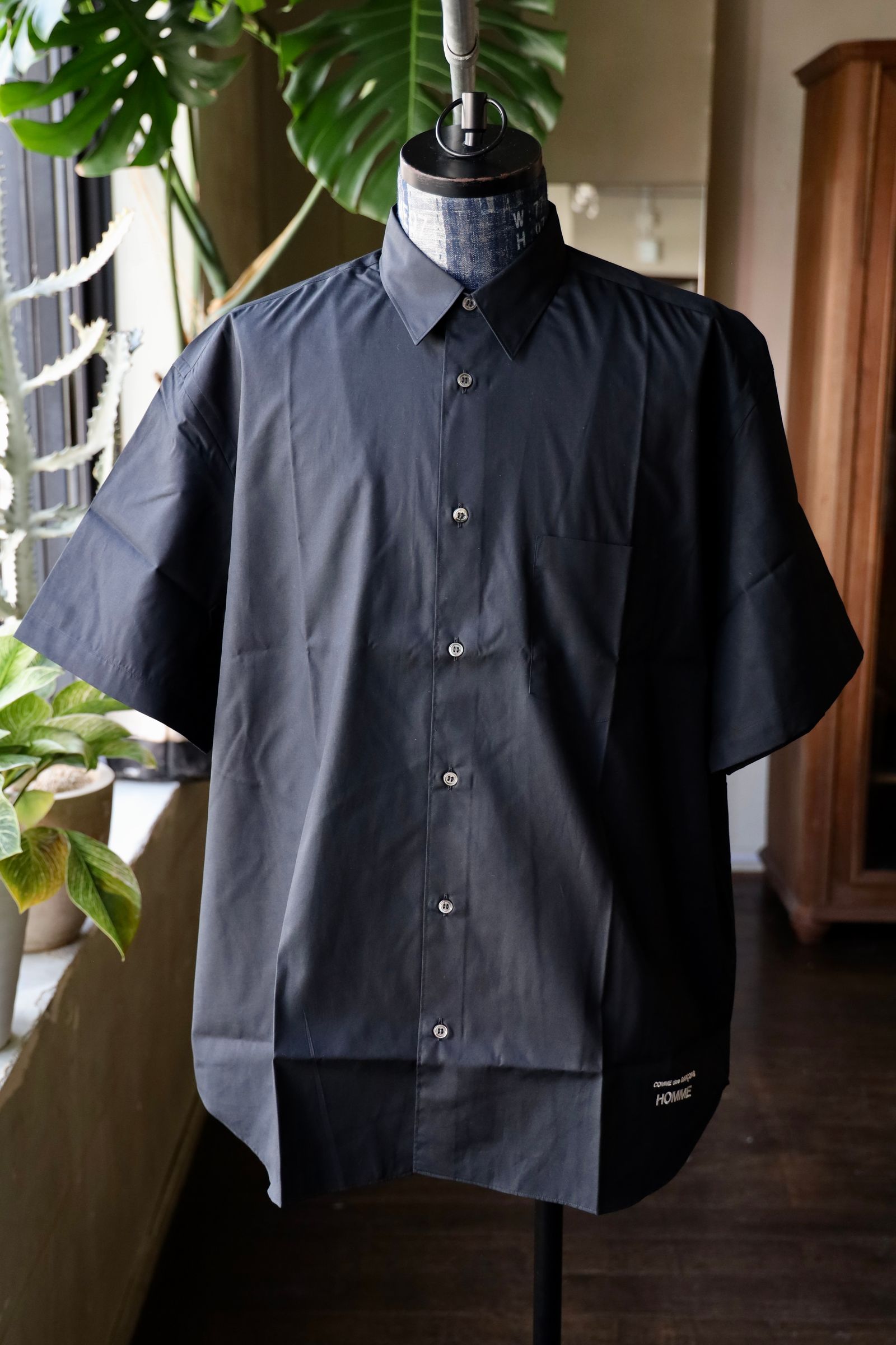 COMME des GARCONS HOMME - コムデギャルソンオム25SS 綿ブロードS/S