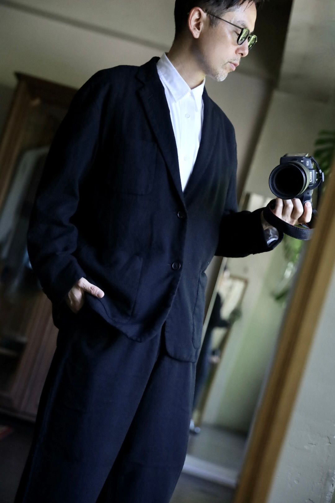 COMME des GARCONS HOMME - コムデギャルソンオム24AW 縮絨ウール