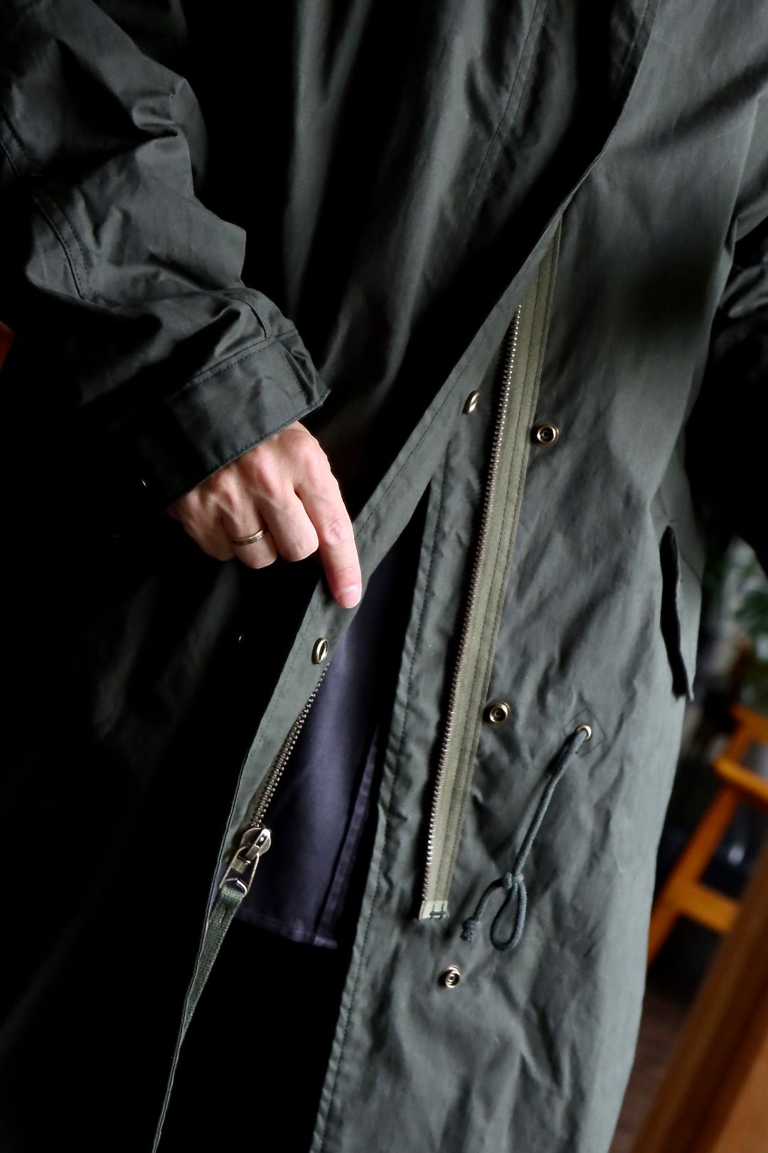 A.PRESSE - アプレッセ22FW M-65 Mods Coat(22AAP-01-02M)D.GREEN | MARK