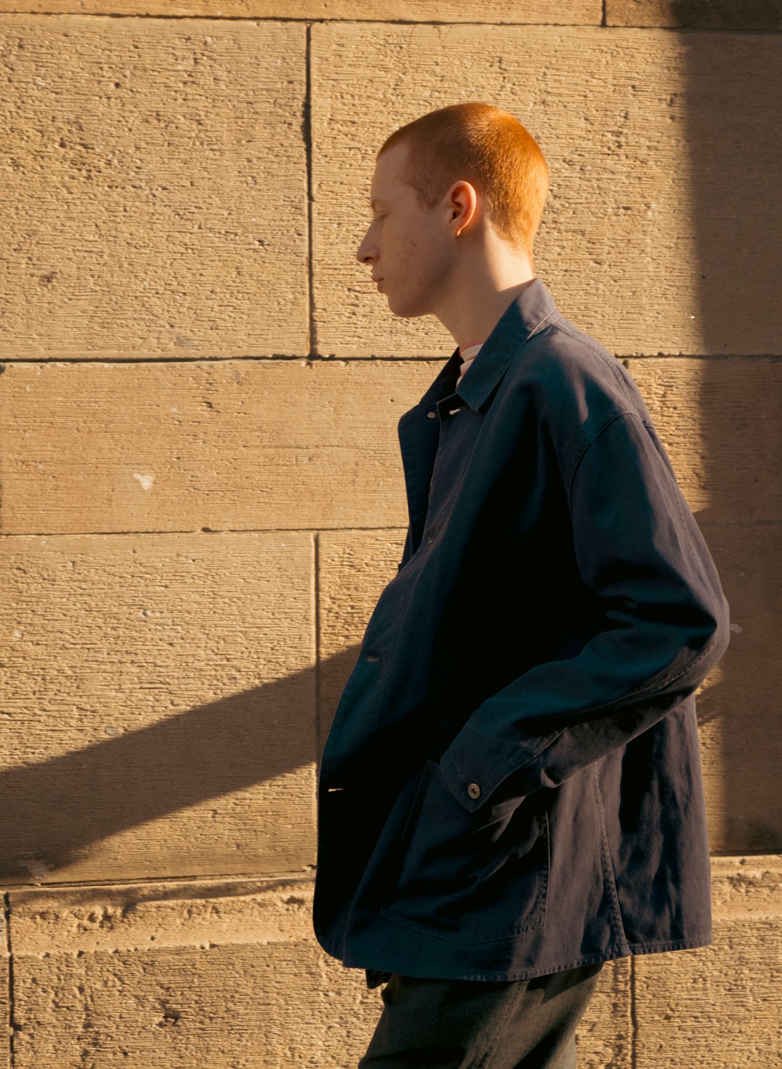 FOUNDOUR - ファウンダ 25SS COVERALL JACKET(015FD251001)BLUE | MARK