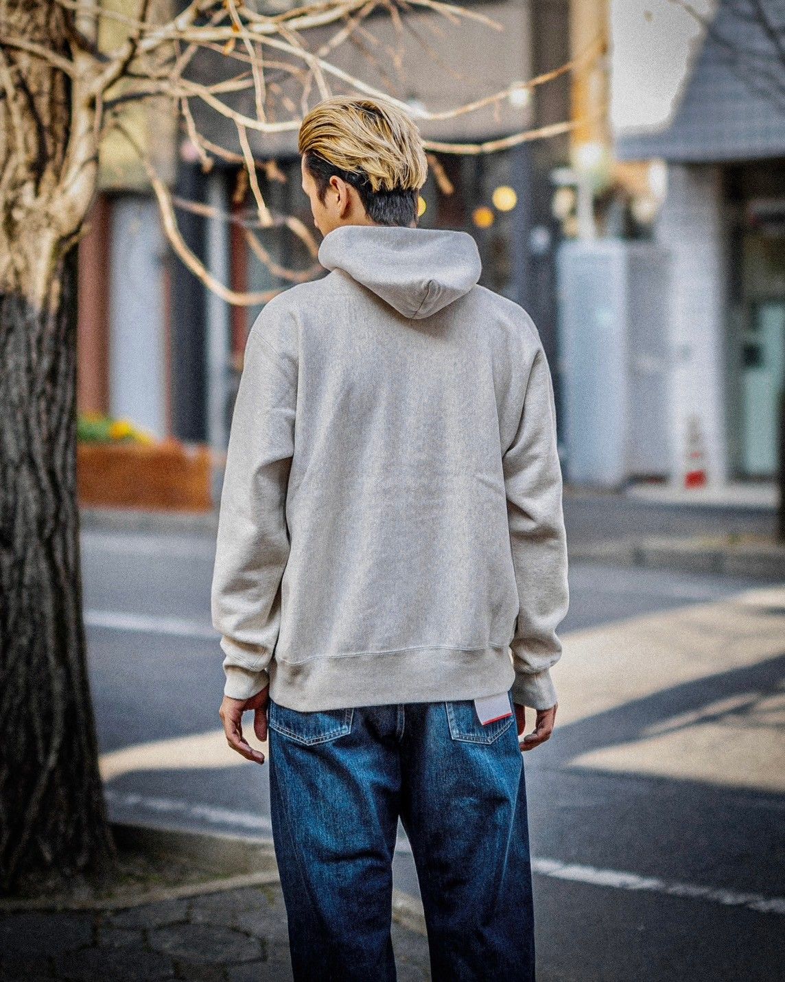 A.PRESSE Vintage Half Zip Sweat Hoodie(OATMEAL) 1月25日(土)新作