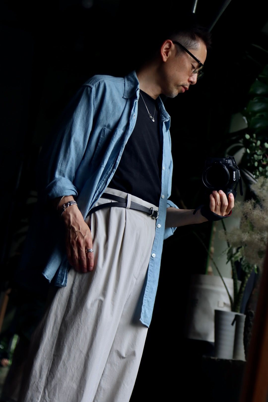 A.PRESSE High Density Weather Cloth Trousersスタイル | 3370 | MARK