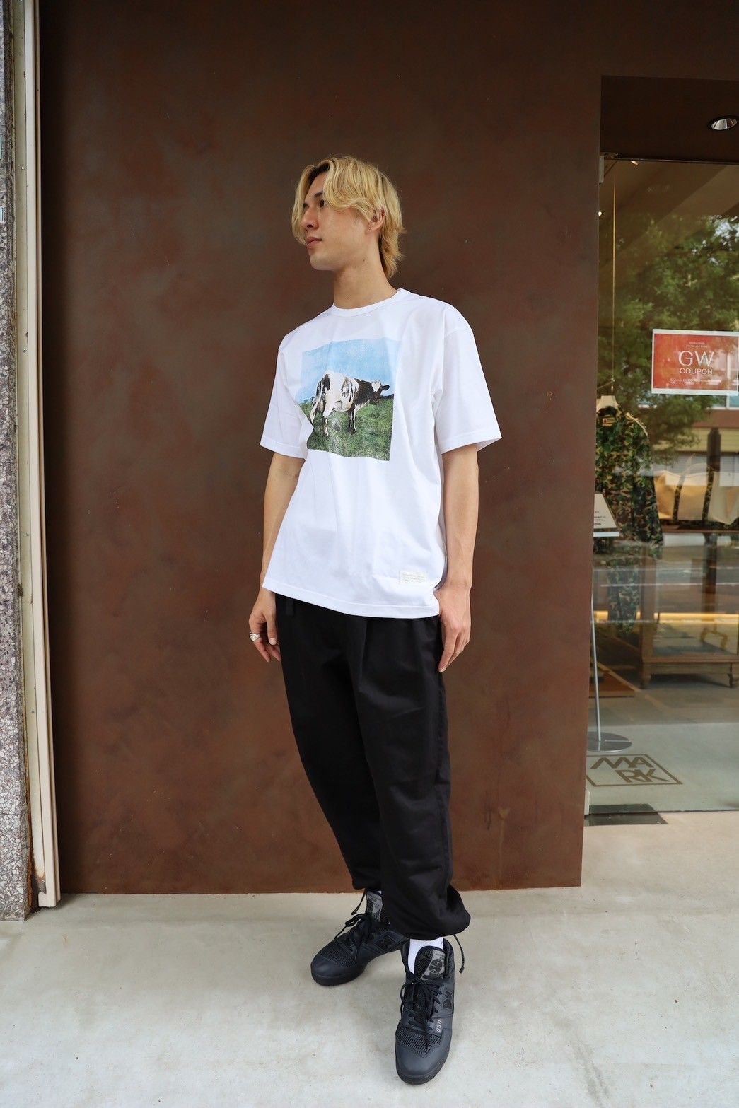 JUNYA WATANABE MAN Pink FloydプリントTシャツ style 2024.4.30