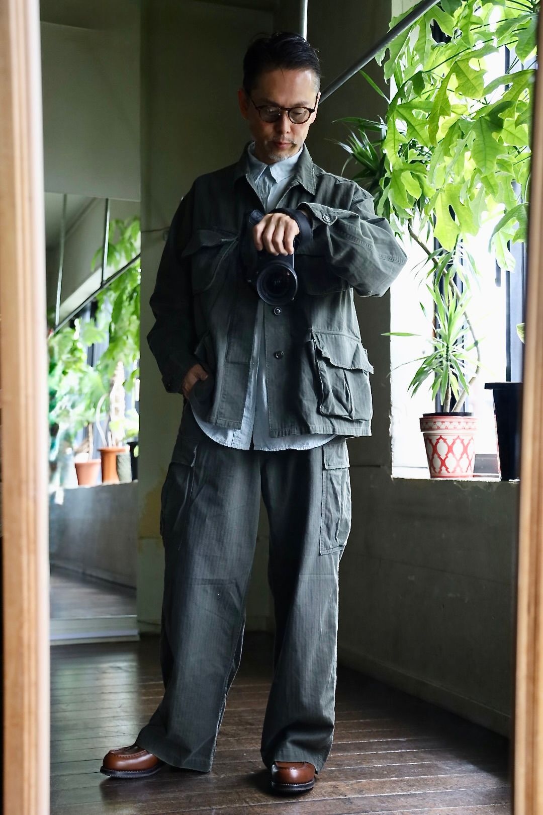 A.PRESSE Vintage US Army Jungle Fatigue Jacketスタイル | 6950 | MARK