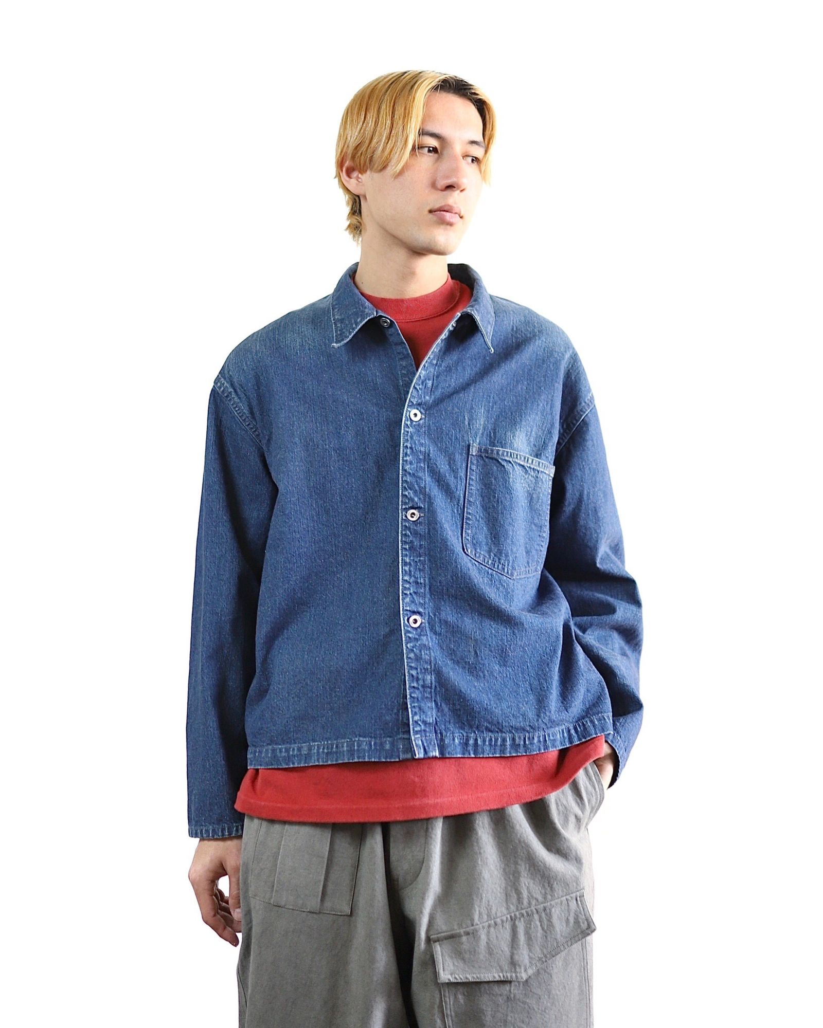 A.PRESSE 24SS 新作US NAVY Denim Jacket style 2024.3.9 | 4385 | MARK