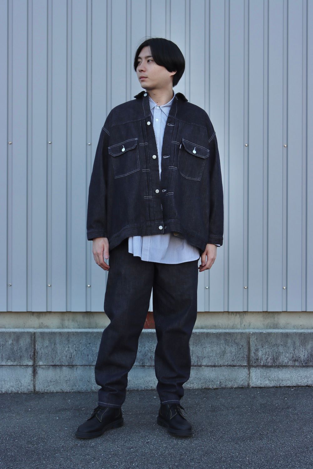 Graphpaper Colorfast Denim Jacket style.2021.11.27 | 2113 | MARK