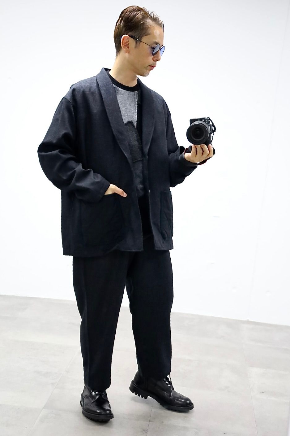 COMME des GARCONS HOMME - コムデギャルソンオム25FW ウール千鳥格子