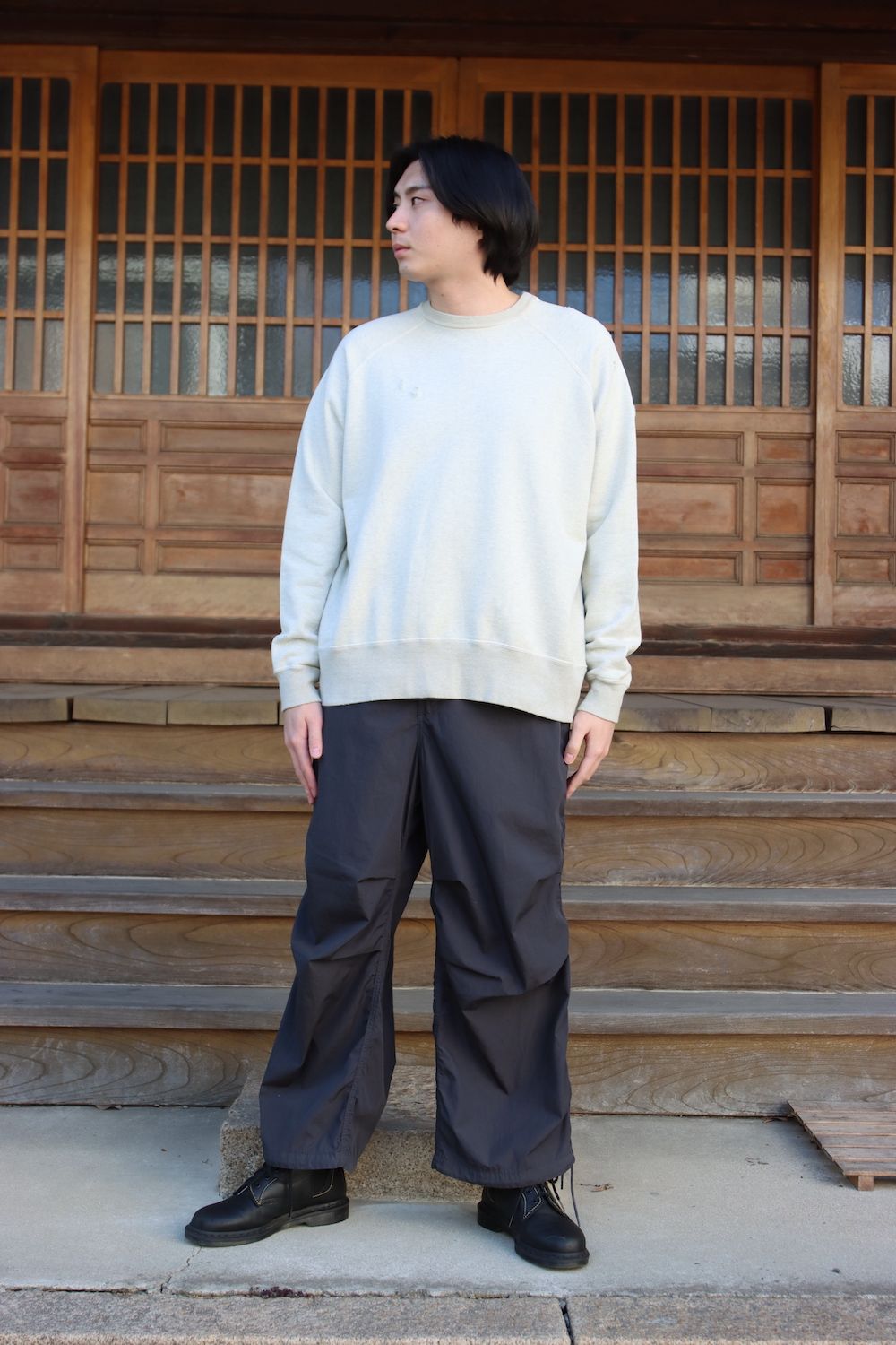 A.PRESSE Vintage Washed Sweat Shirt(22SAP-05-03M)(22SAP-05-02M