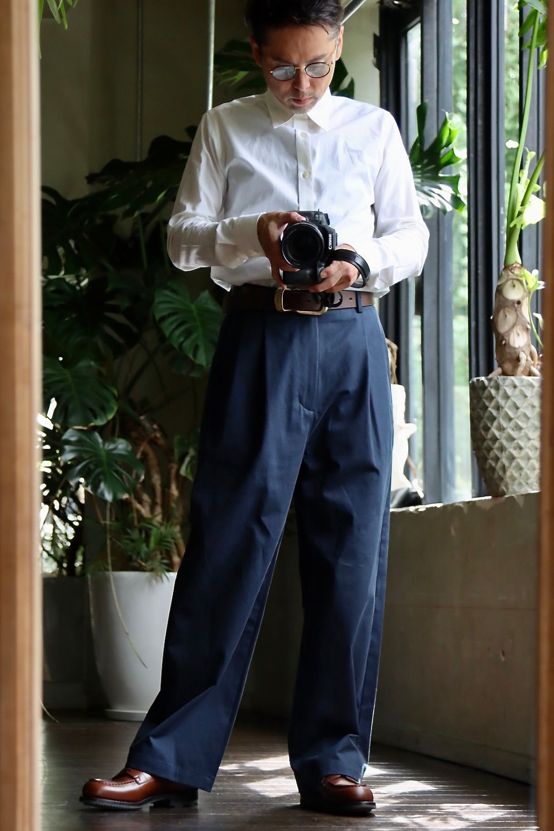 A.PRESSE - アプレッセ23SSチノ Chino Trousers (23SAP-04-15H)NAVY☆2