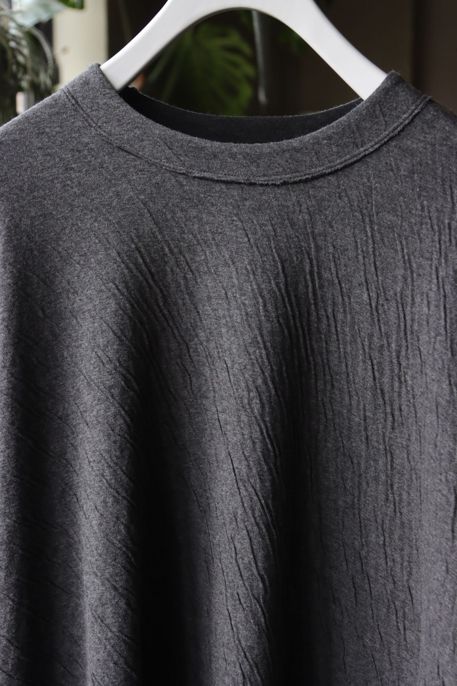 Graphpaper - グラフペーパー24SS Double Face Jersey L/S Crew Neck