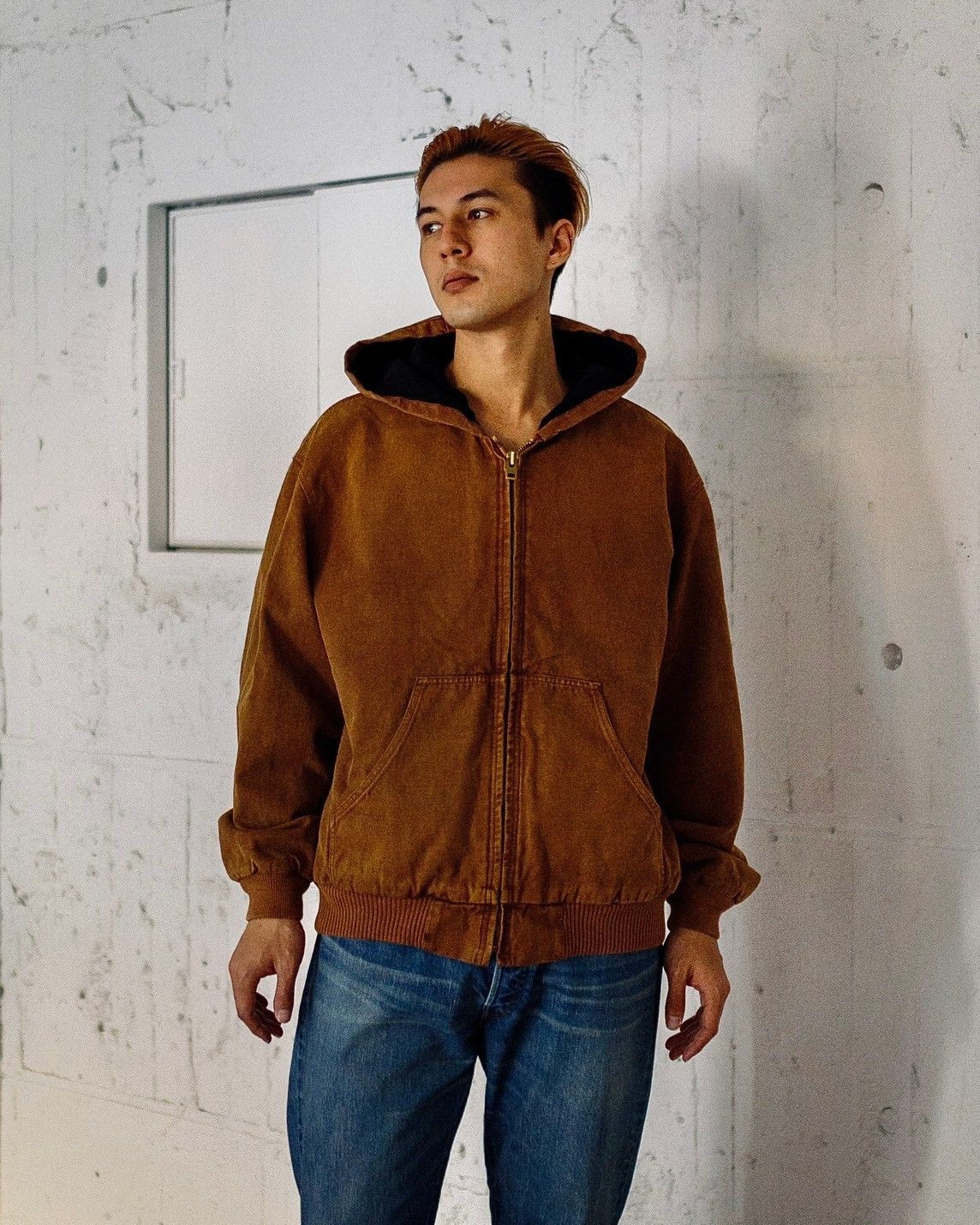 A.PRESSE - アプレッセ Silk Linen Hooded Parka(25SAP-01-14H)BROWN