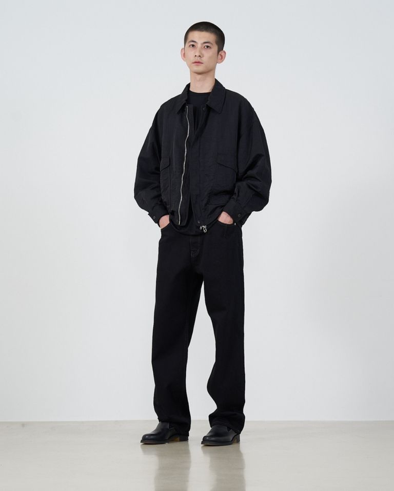 YOKE - ヨーク25SS NYLON BOMBER JACKET(YK25SS0909B)BLACK☆1月18日