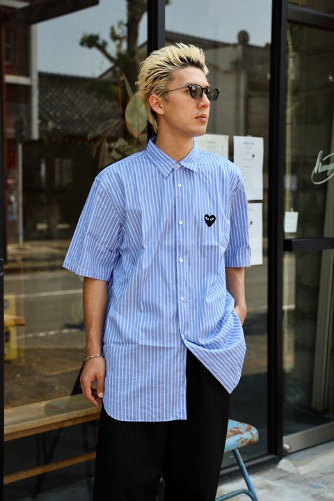Comme COMME des GARCONS SHIRT ストライプシャツ des Garcons shirts