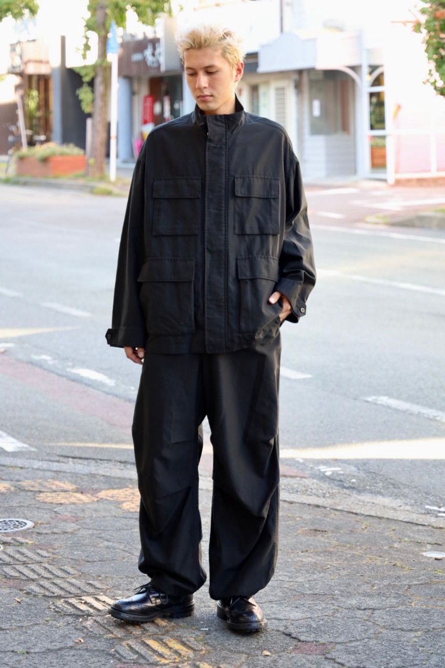 Graphpaper - グラフペーパー 25AW Cotton Cupro Back Satin Military