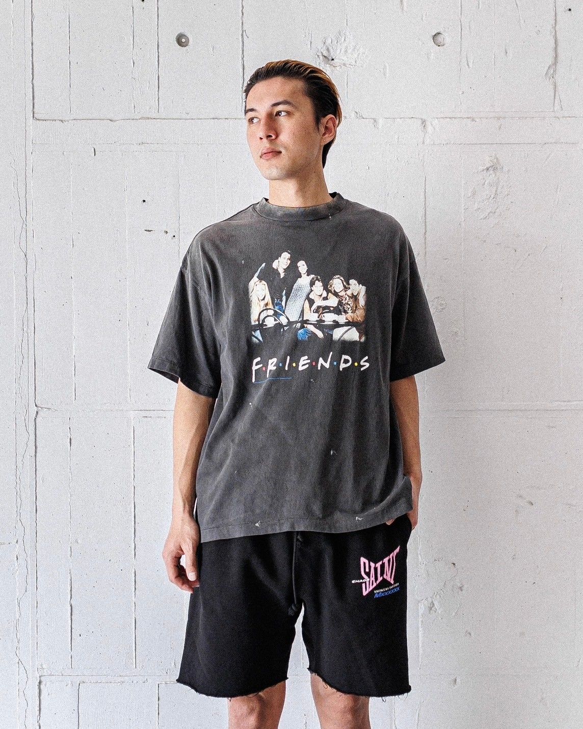 SAINT M×××××× - セントマイケル25SS FRIENDSコラボTシャツ FRD_SS TEE