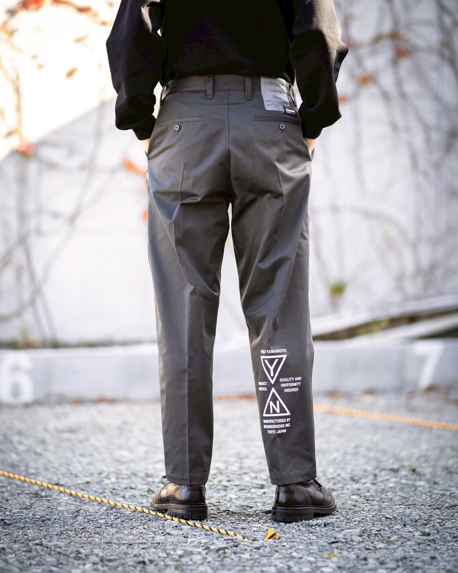 yohji yamamoto - Yohji Yamamoto × NEIGHBORHOOD タックワークパンツ