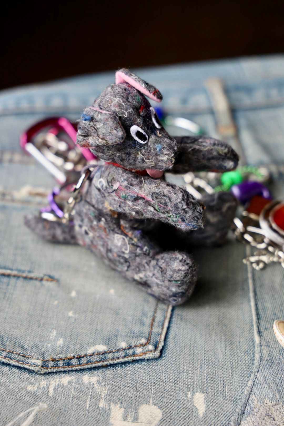 当たりきなこ棒 doublet 25AW key chain 当たりきなこ棒 doublet 25AW