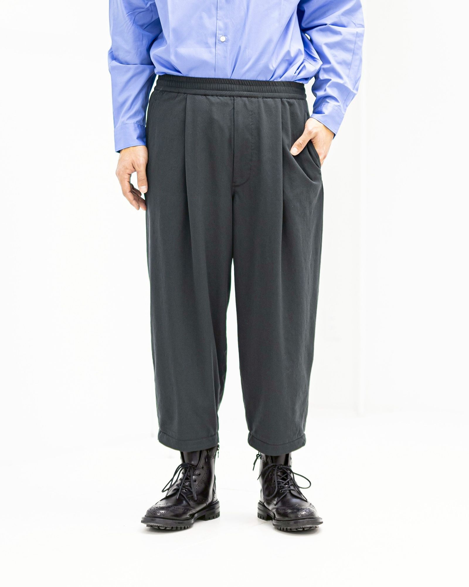 Graphpaper - グラフペーパー 26SS Fulled Wool Twill Wide Easy Pants