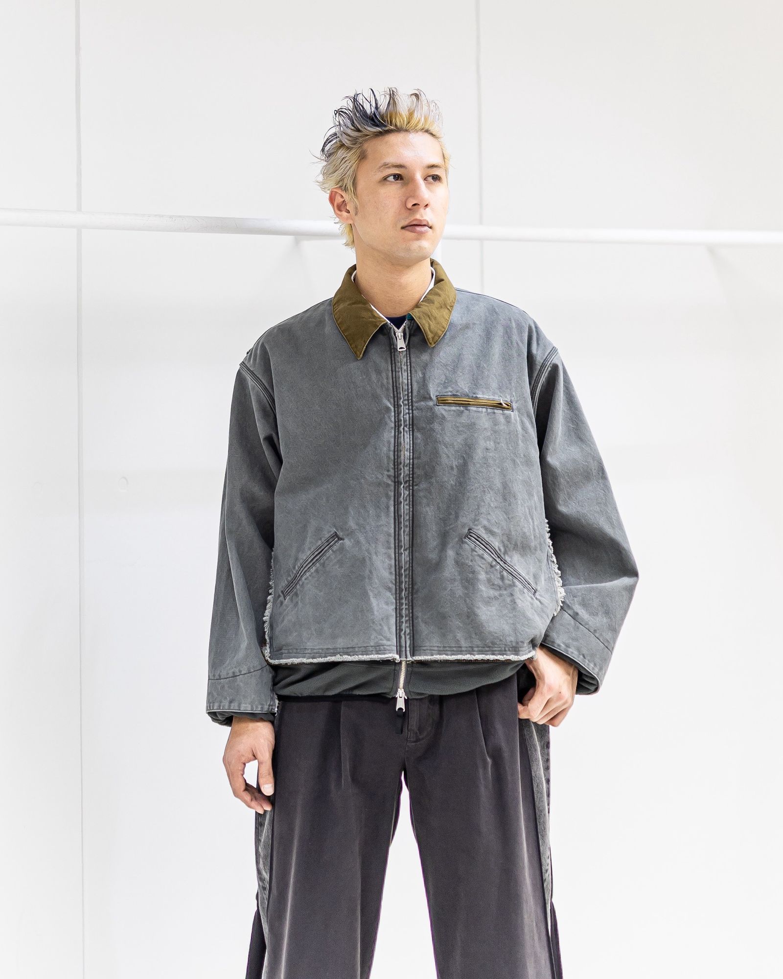 YOKE - YOKE SPRING SUMMER 2026 Connected Work Jacket(YK26SS01195B