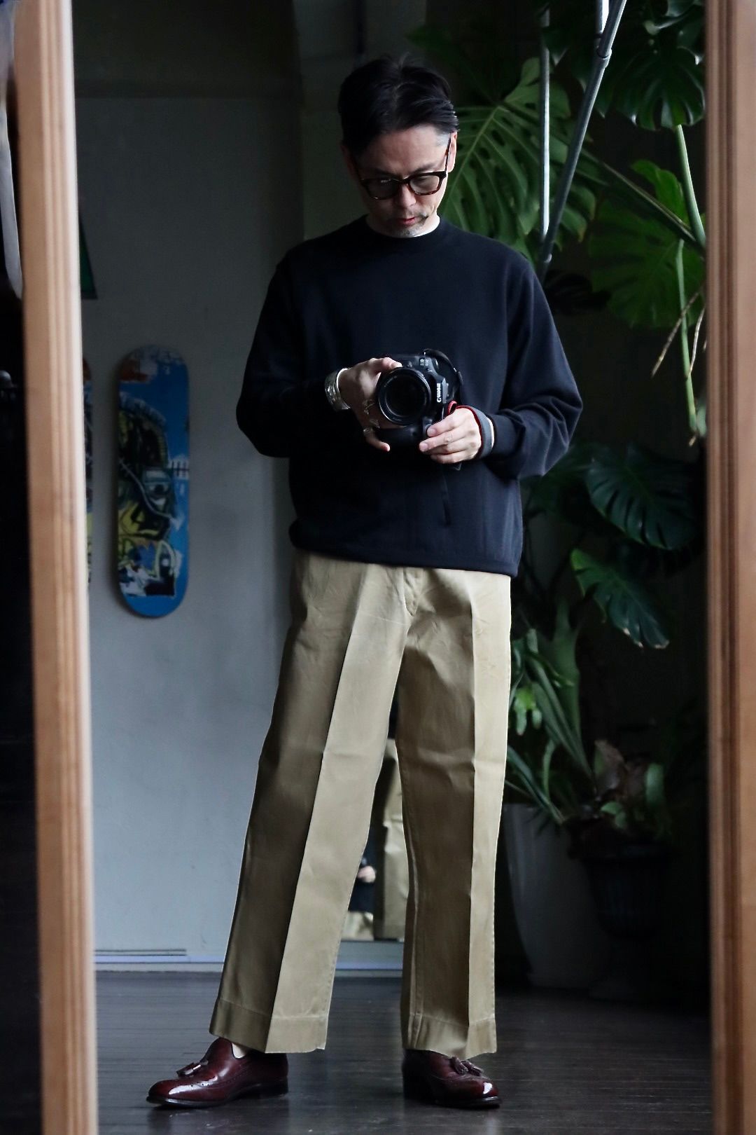 A.PRESSE Vintage US ARMY Chino Trousersスタイル | 3145 | MARK