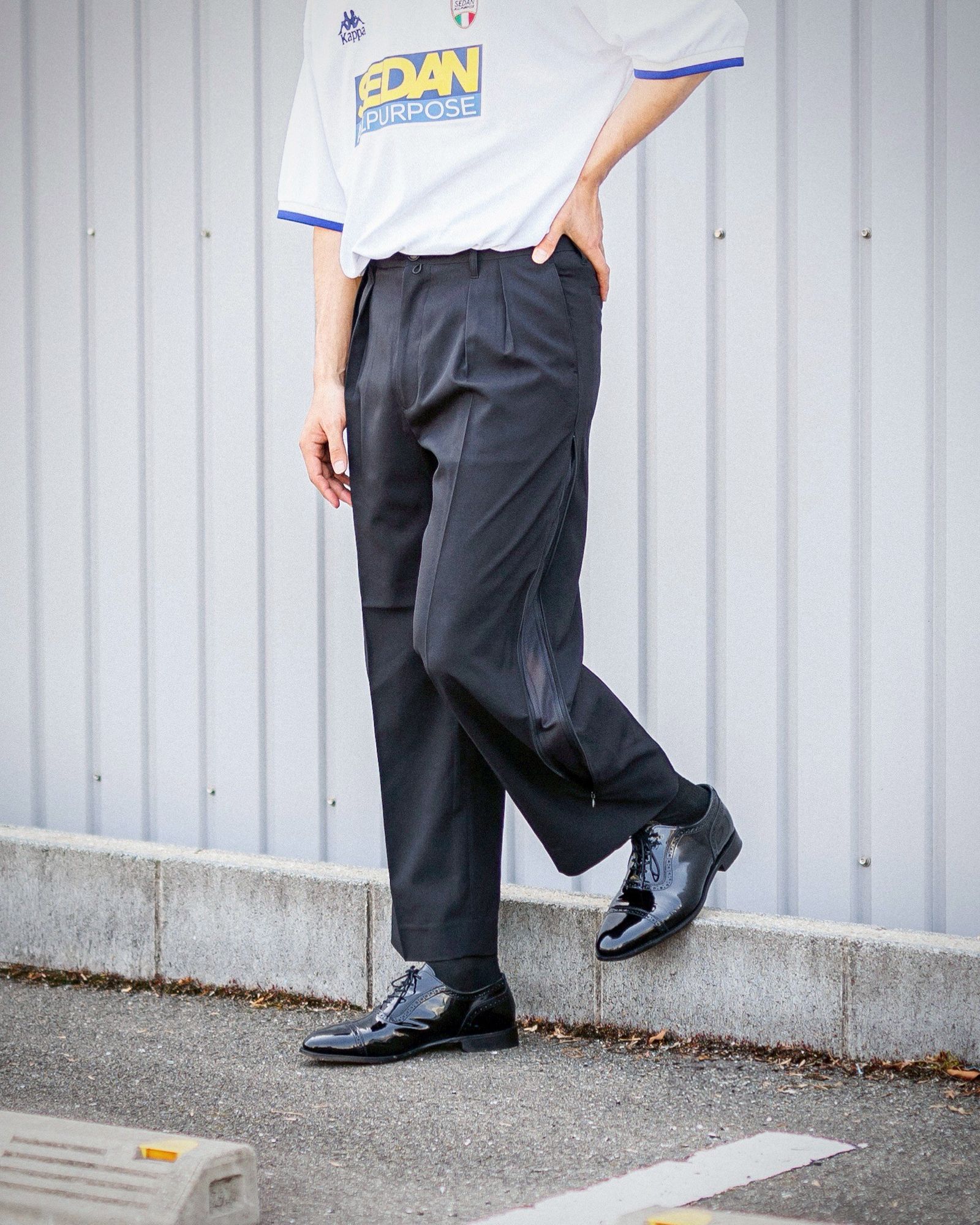 セダンオールパーパス Ventilation Wide Slacks(BLACK) 4月19日(土