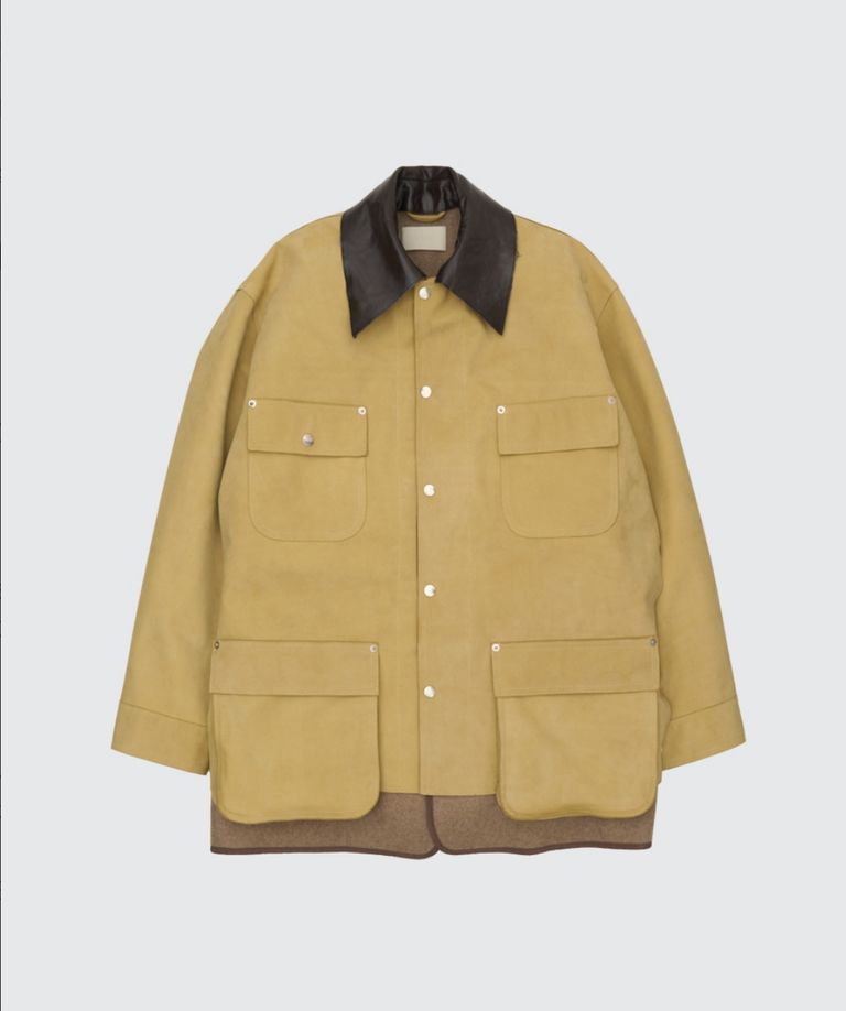 YOKE - ヨーク 25FW カバーオールNuback Leather Coverall Jacket