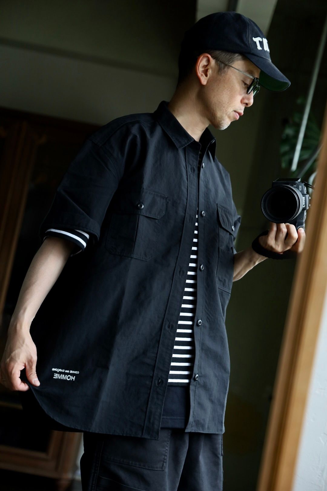 COMME des GARCONS HOMME - コムデギャルソンオム25SS ナイロン