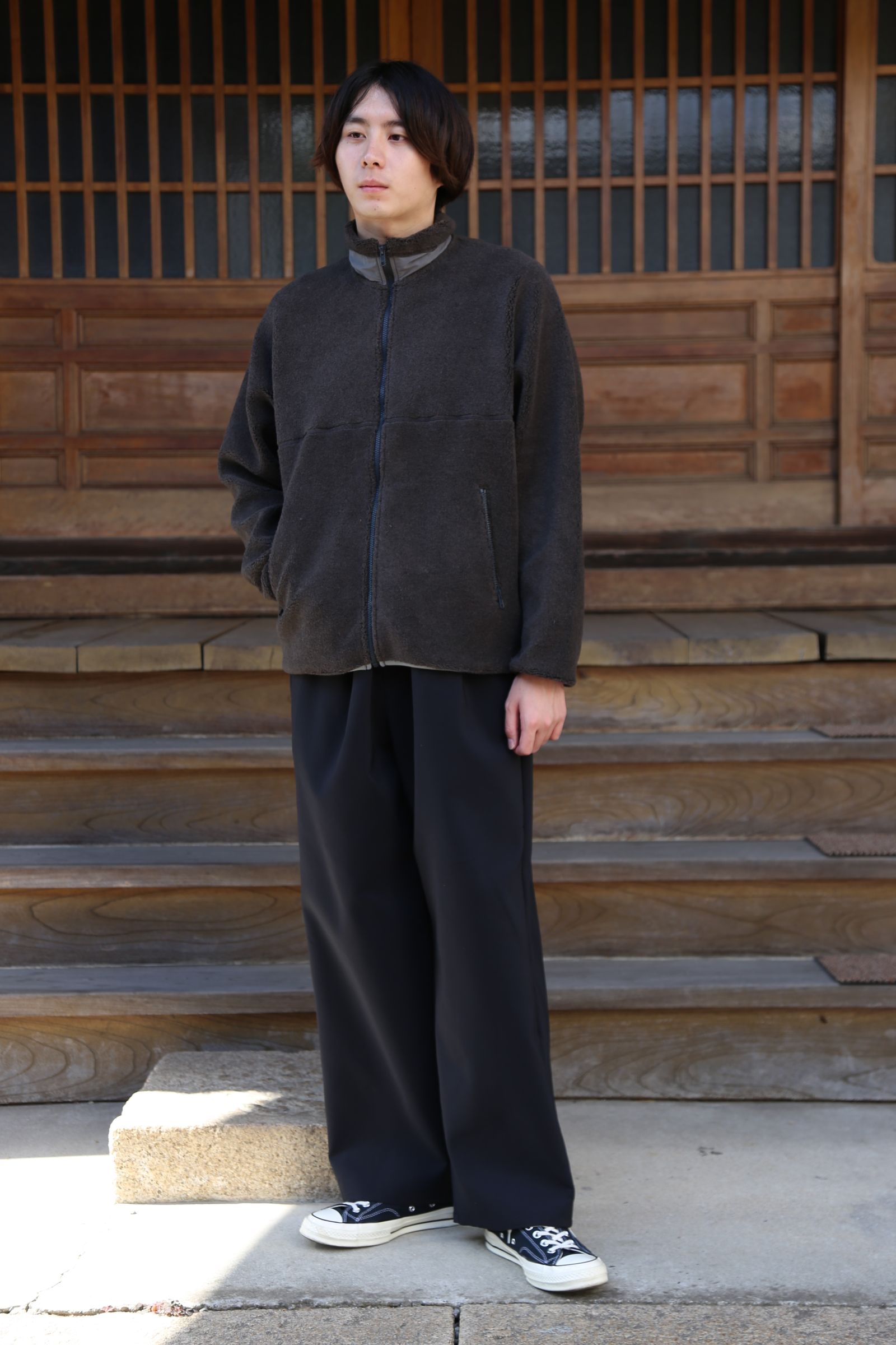 Graphpaper 新作Wool Boa Zip-Up Blouson style.2020.9.27 | 1267 | MARK