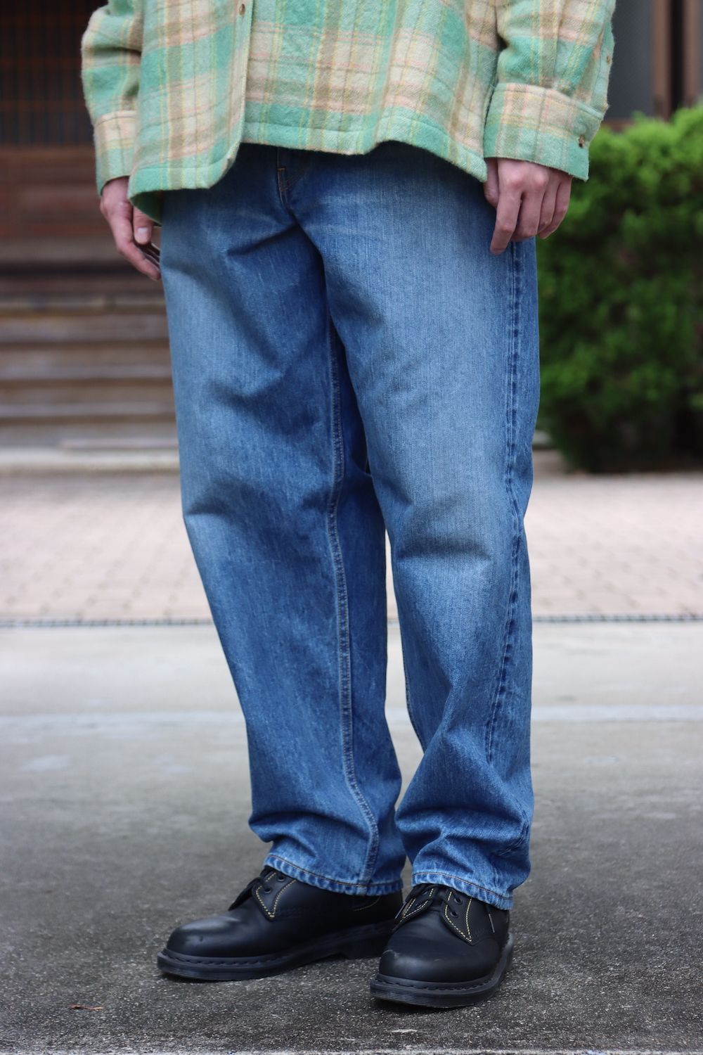 doublet CHECK SHIRT WITH MY DOLL(21AW17SH99) style.2021.10.17