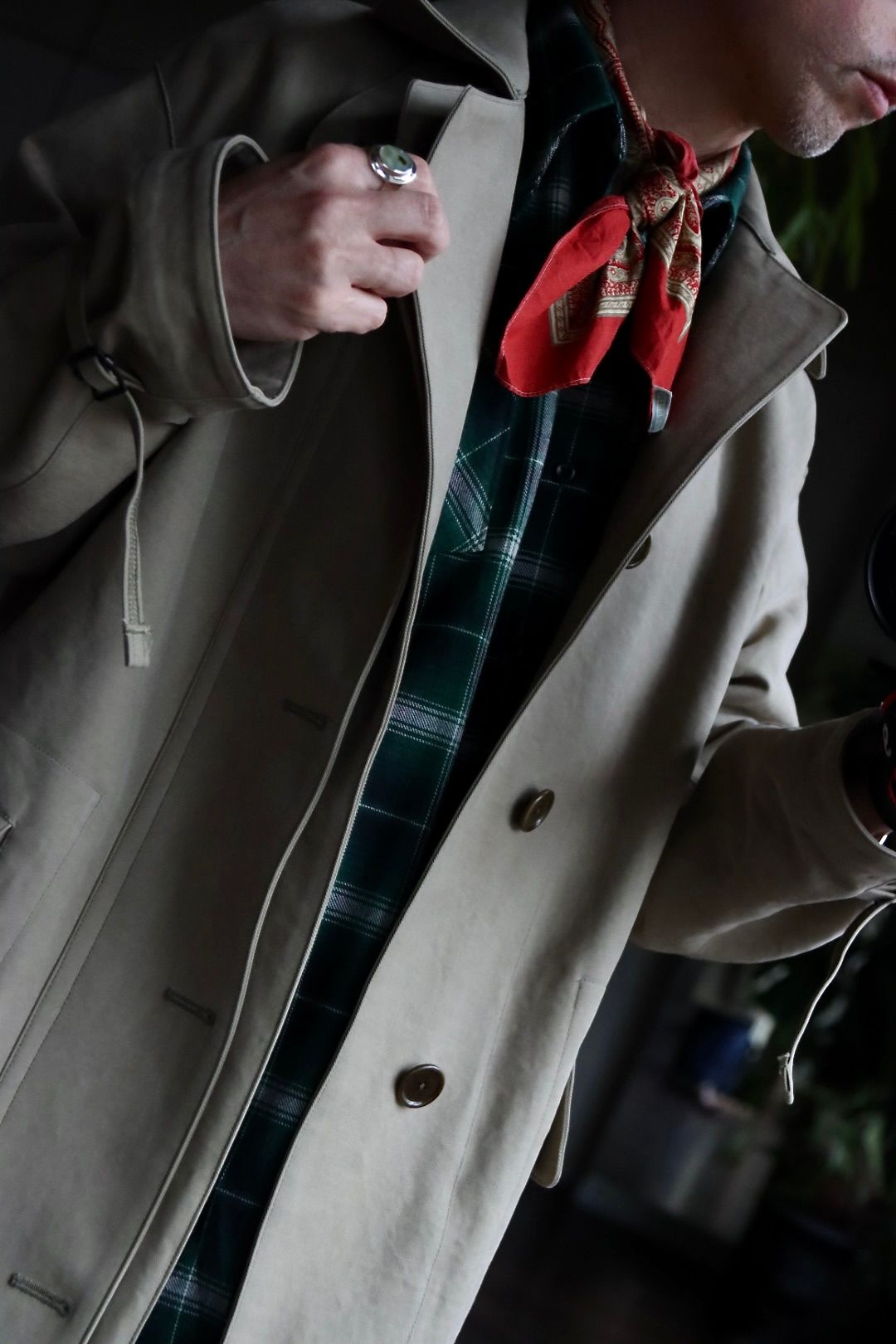 A.PRESSE - アプレッセ23SSコート Motorcycle Half Coat(23SAP-01-15H