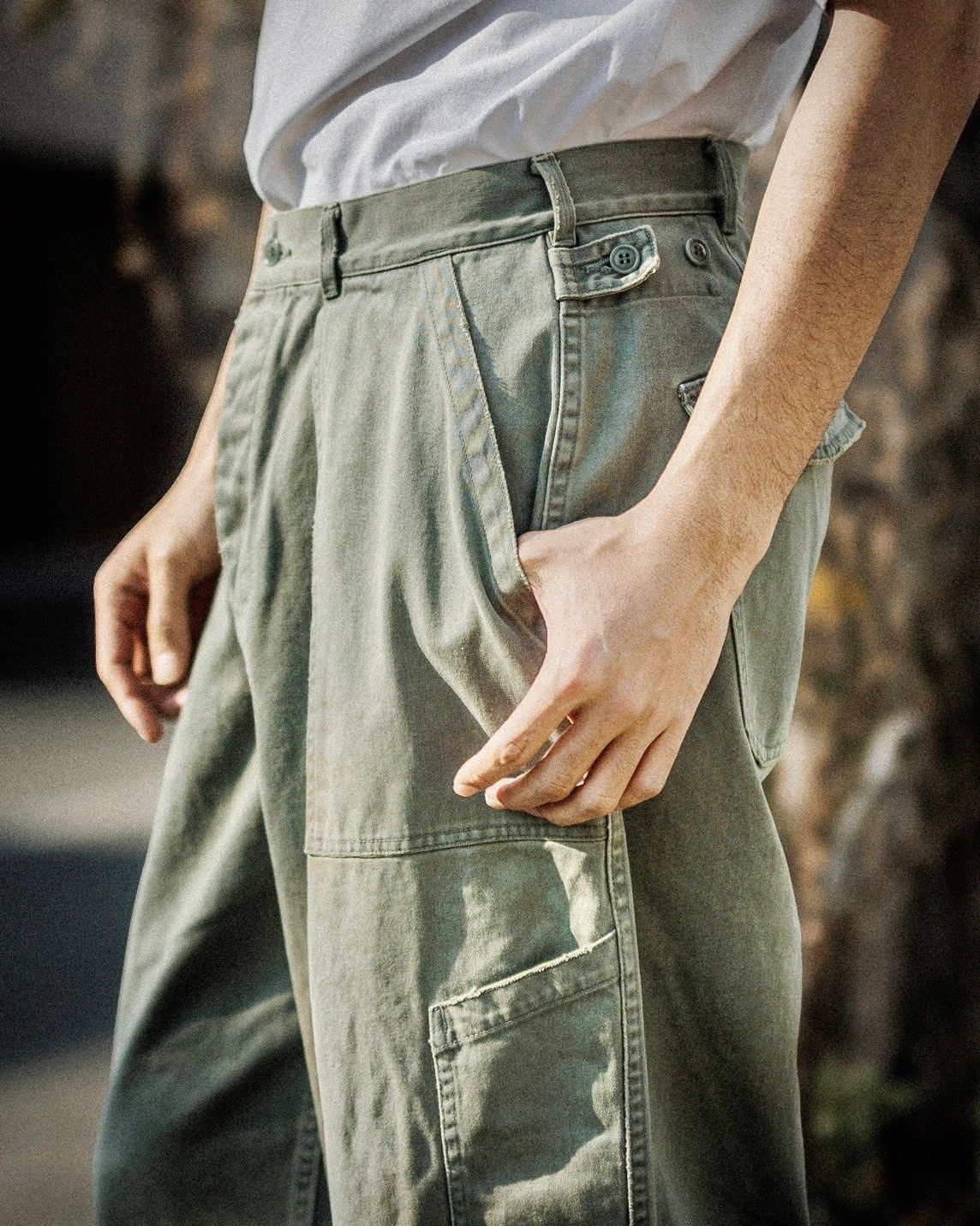A.PRESSE - アプレッセ Vintage USAF Hemmed Bottoms(25SAP-04-14T