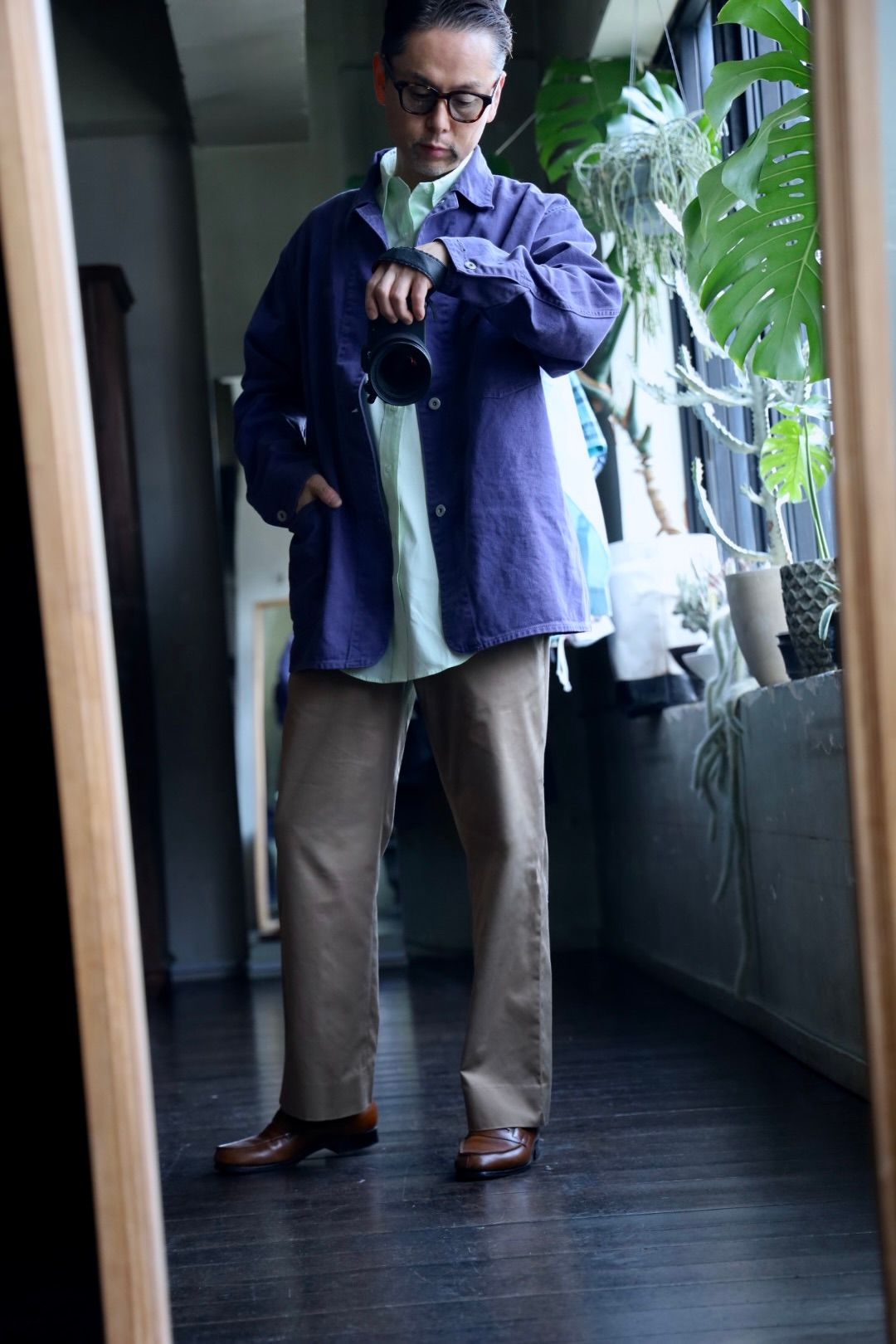 FOUNDOUR - ファウンダ 25SS COVERALL JACKET(015FD251001)BLUE | MARK