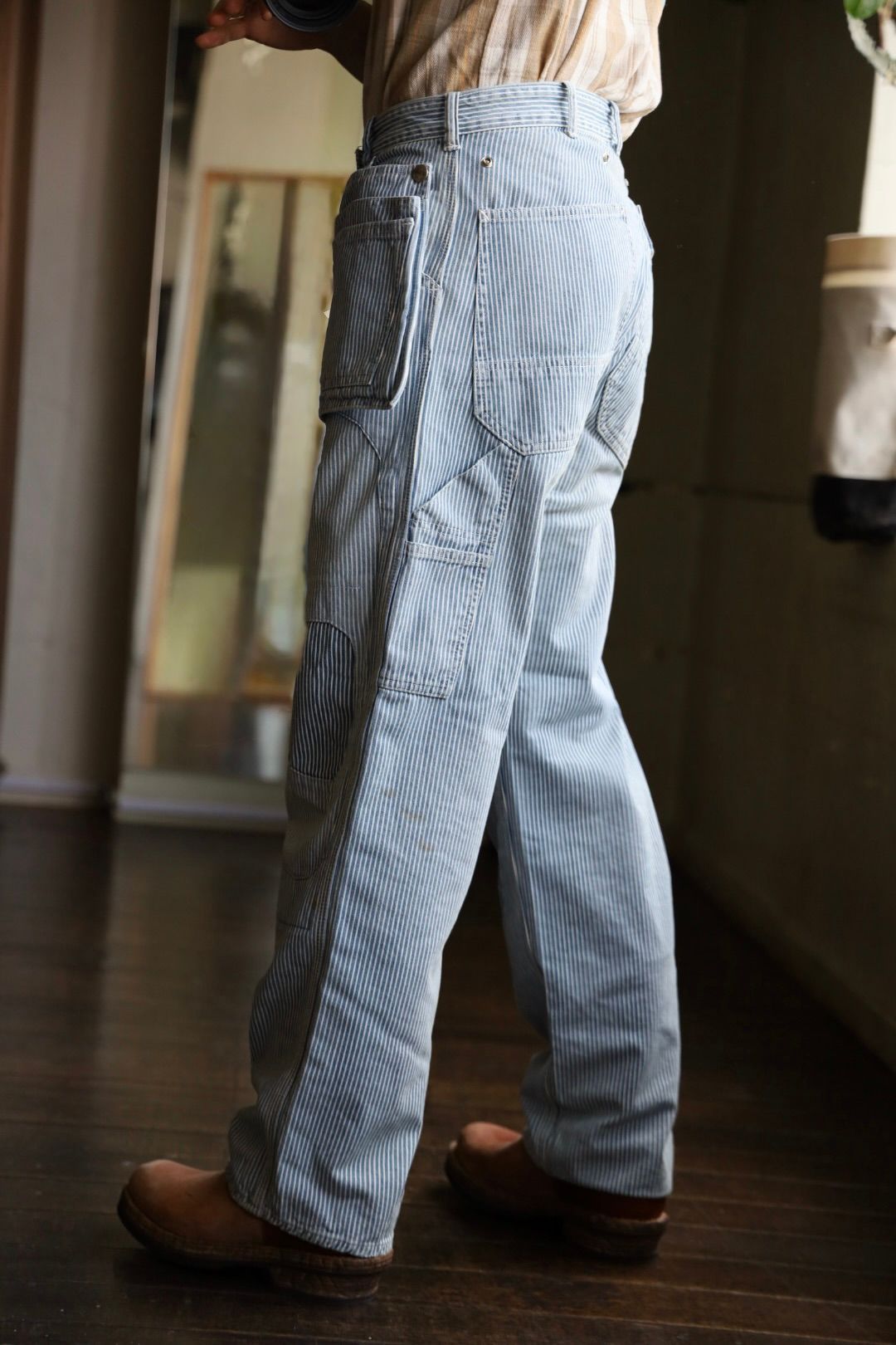 BOWWOW - BOW WOW バウワウ HICKORY PAINTER PANTS with SEPARATE