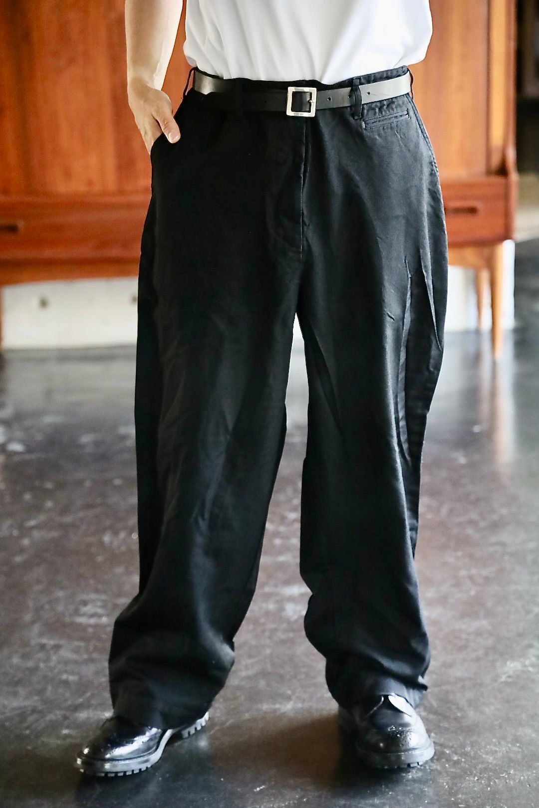 エステルサージパンツ | MARK