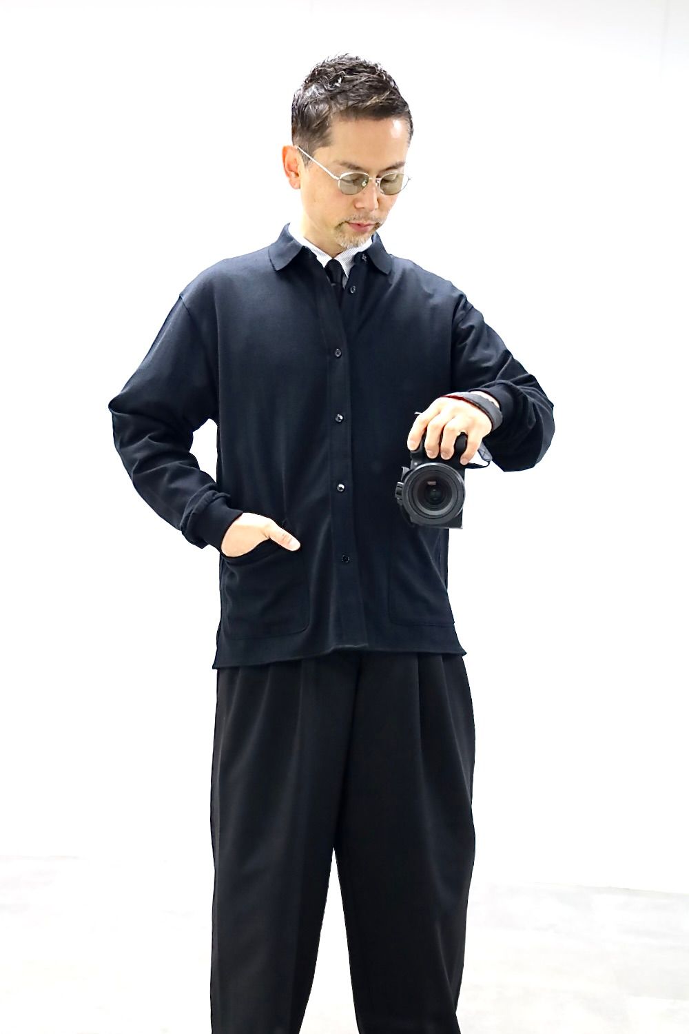 YOKE 22AW OVERSIZED BIG POCKET SHIRT YELLOWスタイル | 2549 | MARK